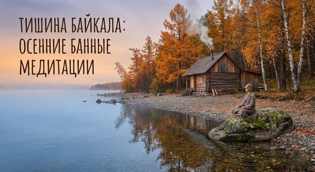 Тишина Байкала: почему осень — лучшее время для банных медитаций
